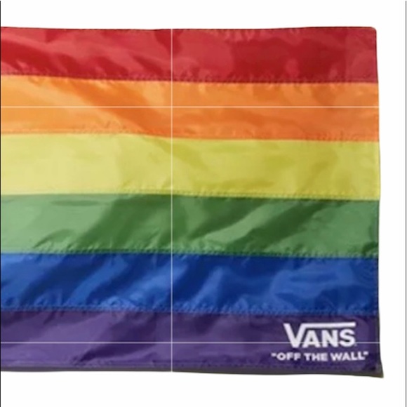 VANS Pride Wall Rainbow Pride LGBTQ+ FLAG 30x48 - Picture 4 of 4
